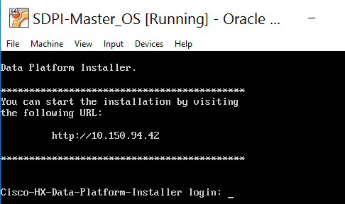 HX installer on VirtualBox