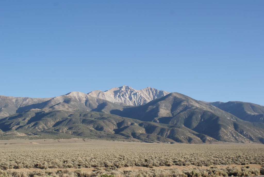 Hiking the Boundary Peak