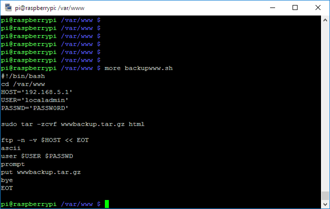 Raspberry Pi Automated Backup