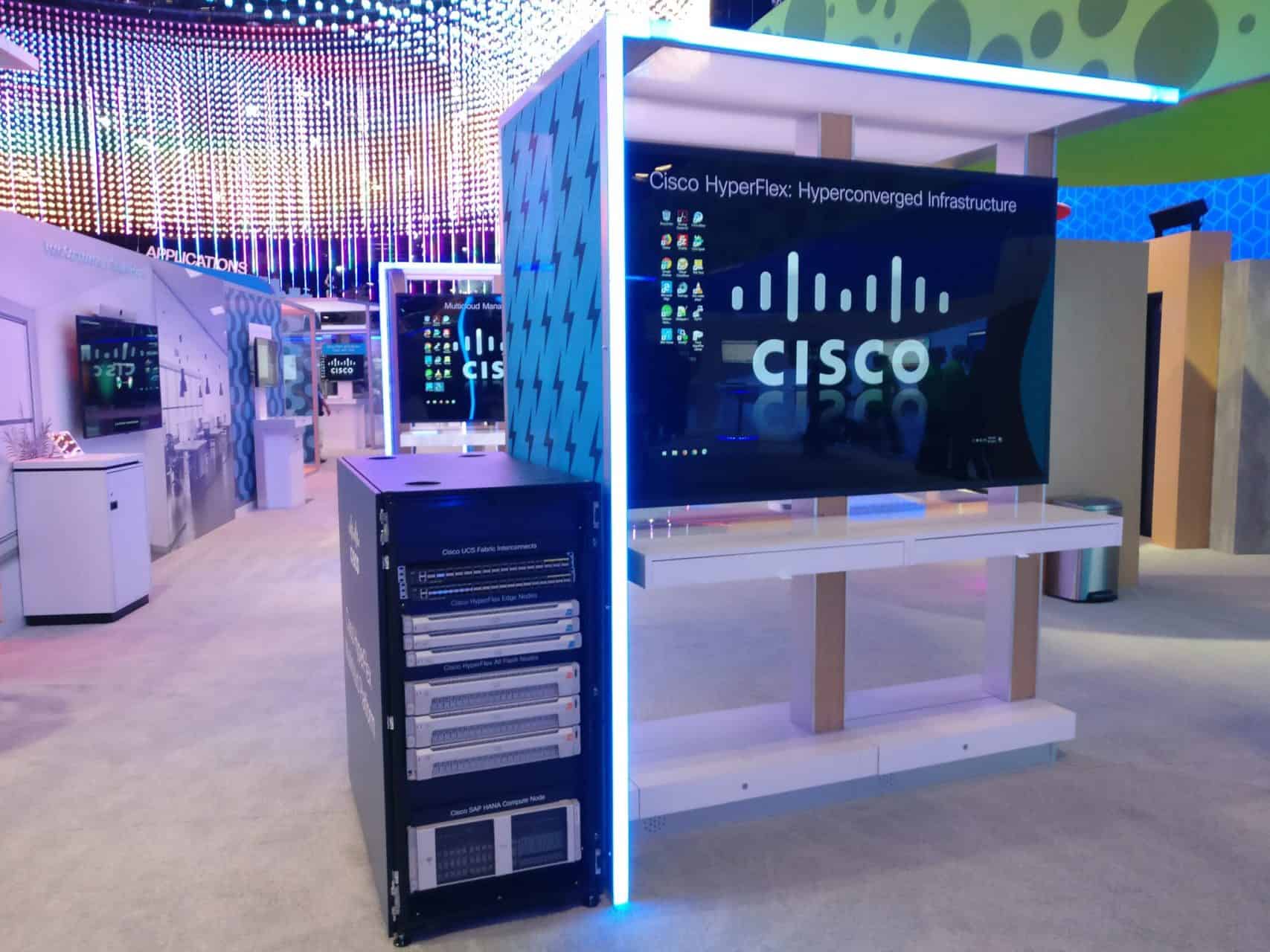 Cisco HyperFlex Booth at WoS