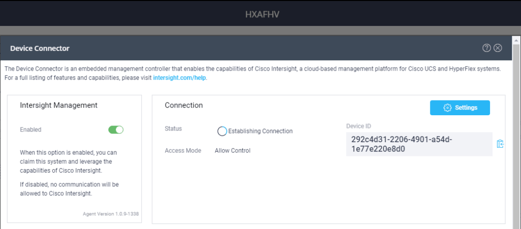 Cisco HyperFlex Intersight