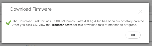 Downloading UCS Manager Firmware