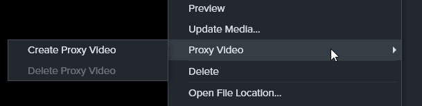 Create Proxy Video