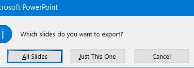Export Slides Powerpoint