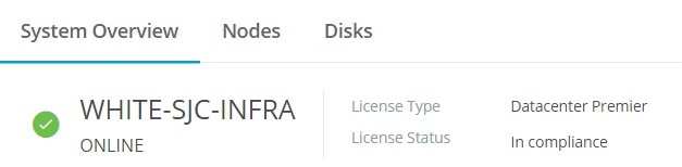 HyperFlex Registered with LIcense